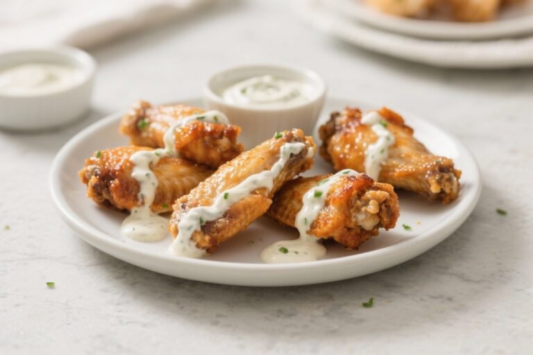 Buttermilk Ranch Chicken Wings That Break the Internet: Crispy, Tangy, and Ridiculously Addictive