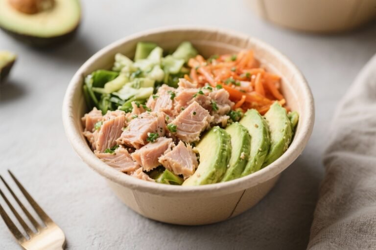 Tuna and Avocado Protein Lunch Bowls – Easy, Fresh, and Satisfying