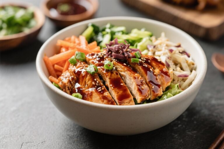 Teriyaki Chicken Power Bowl – A Balanced, Flavor-Packed Meal