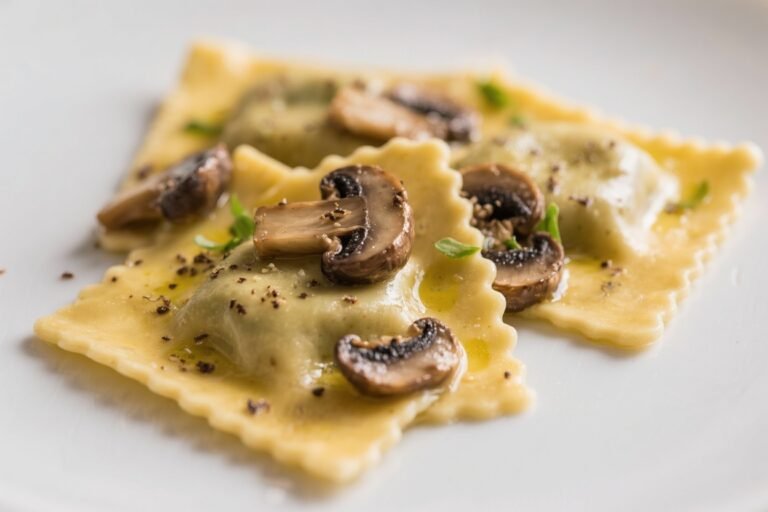 Mushroom Truffle Ravioli That Tastes Like a $40 Plate (Without the Price Tag)