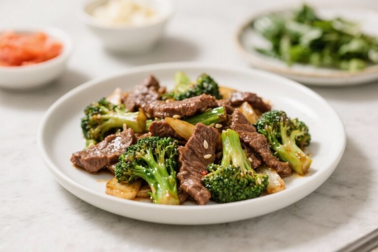 Beef & Broccoli High-Protein Stir-Fry Prep – Easy, Flavorful, and Meal-Prep Friendly