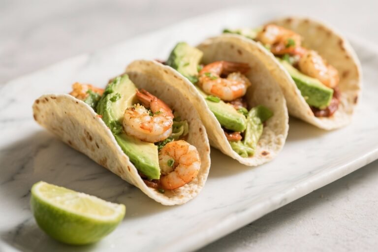 Avocado Lime Shrimp Tacos – Bright, Fresh, and Weeknight-Friendly