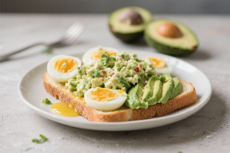 Keto Avocado Egg Salad Breakfast – Simple, Creamy, and Satisfying