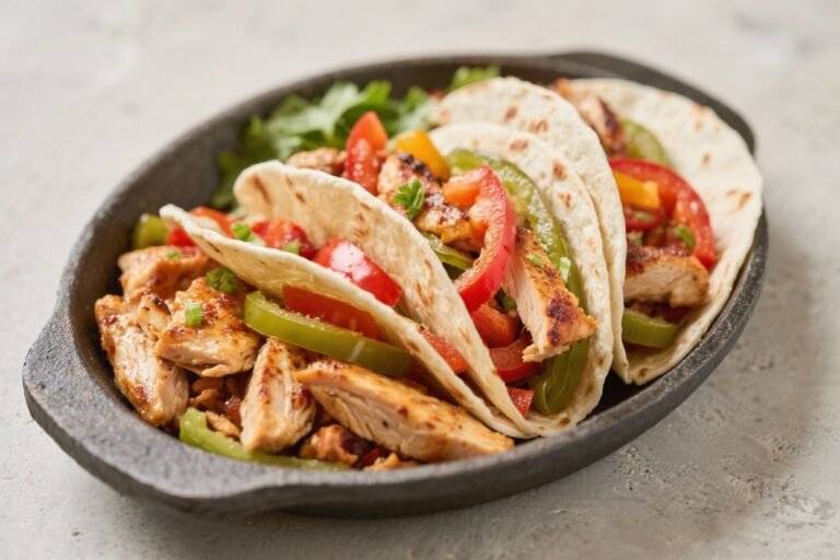 Slow Cooker Chicken Fajitas – Easy, Flavorful, and Hands-Off