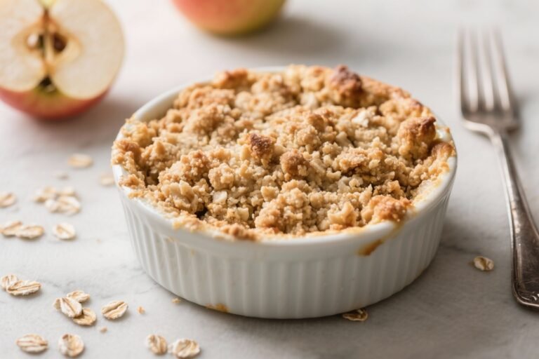 Baked Apple Oat Crumble – Cozy, Simple, and Comforting
