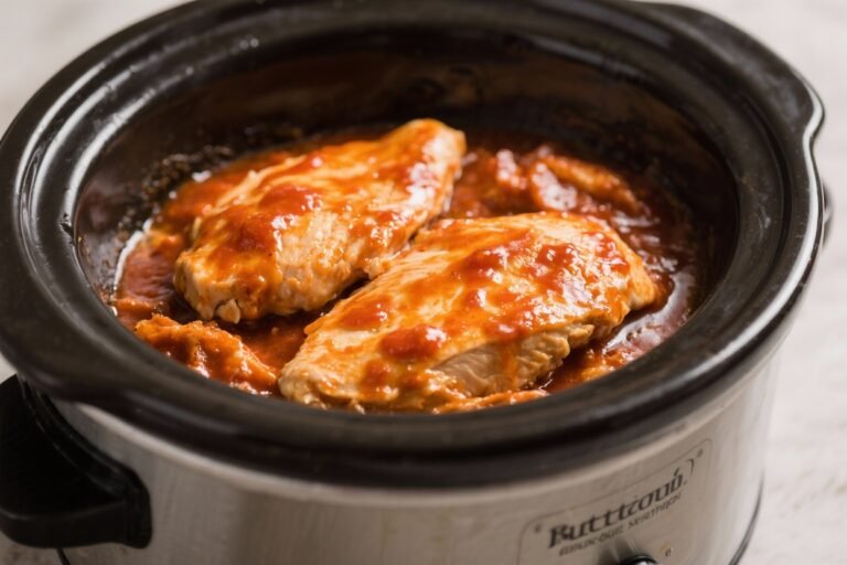 Crockpot Buffalo Chicken Breasts – Easy, Saucy, and Perfectly Tender