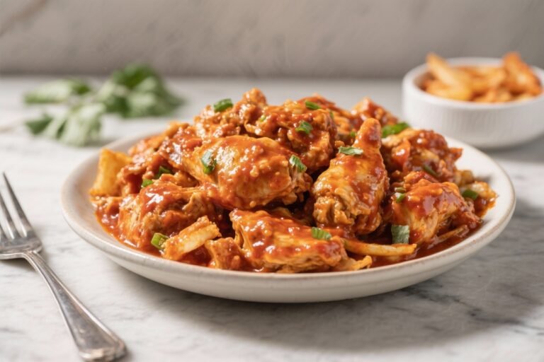 Dump and Go Buffalo Chicken – Easy, Bold, and Crowd-Pleasing