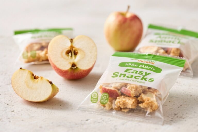 Easy Apple Snack Packs for On-the-Go – Simple, Fresh, and Crunchy