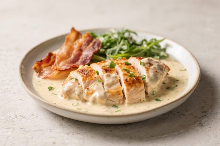 Low Carb Creamy Bacon Chicken – Comforting, Flavor-Packed, and Weeknight Easy