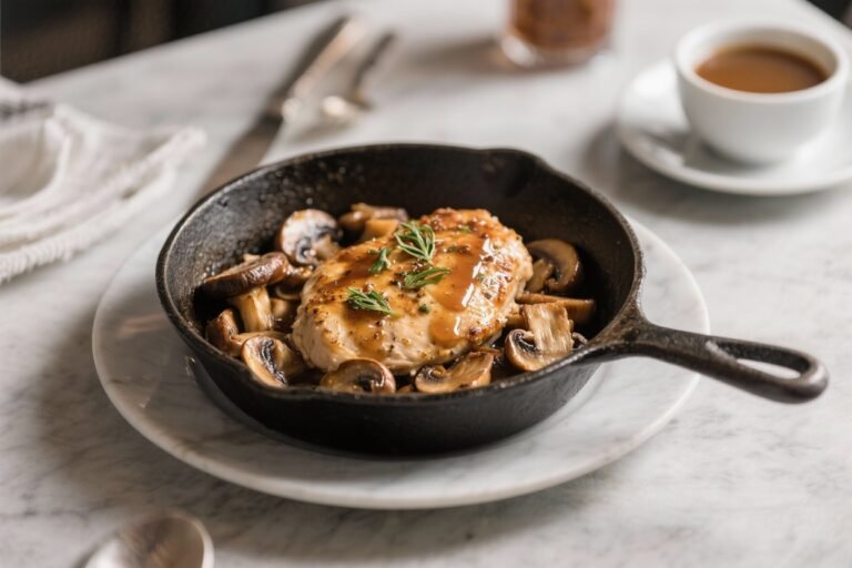 Mushroom Marsala Chicken Skillet – A Cozy, One-Pan Weeknight Favorite