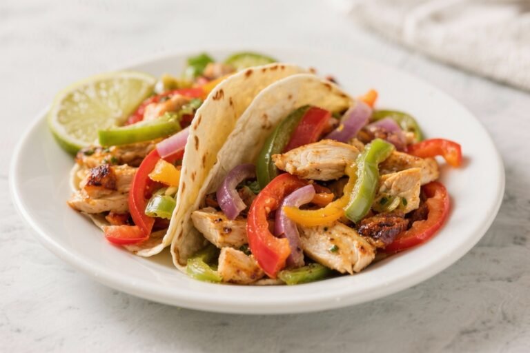 Slow Cooker Chicken Fajitas – Easy, Flavorful, and Family-Friendly