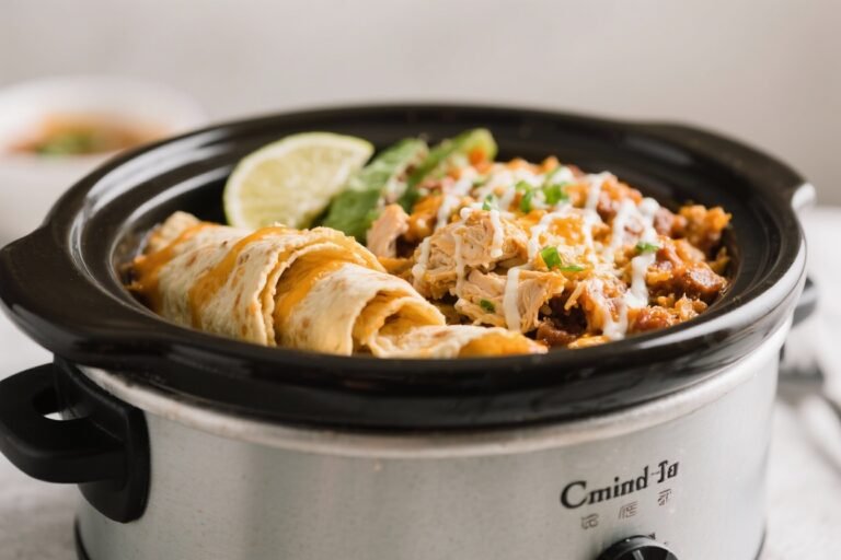 Crockpot Chicken Enchilada Bowls – Easy, Flavorful, and Family-Friendly