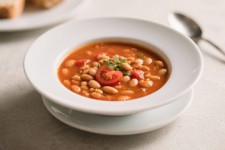 Simple Tomato Bean Soup – Comforting, Hearty, and Easy to Make