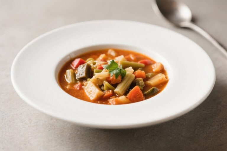 Minestrone Soup – Hearty, Cozy, and Full of Vegetables