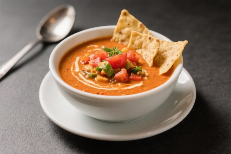 Creamy Tomato Tortilla Soup – Cozy, Comforting, and Packed With Flavor