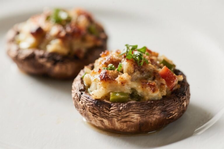 Stuffed Portobello Mushrooms – A Hearty, Flavor-Packed Favorite