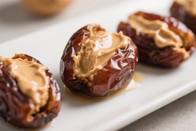 Stuffed Dates With Nut Butter – A Quick, Naturally Sweet Treat
