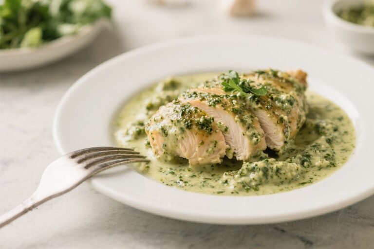 Low Carb Creamy Pesto Chicken – A Comforting Weeknight Favorite