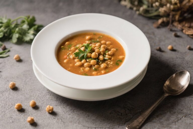 Mediterranean Chickpea Soup – Bright, Cozy, and Satisfying