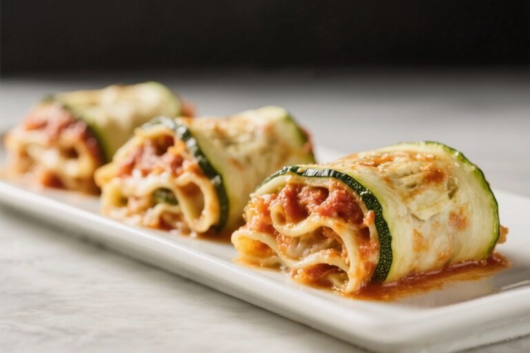 Zucchini Lasagna Rolls – A Light, Cozy Twist on a Classic