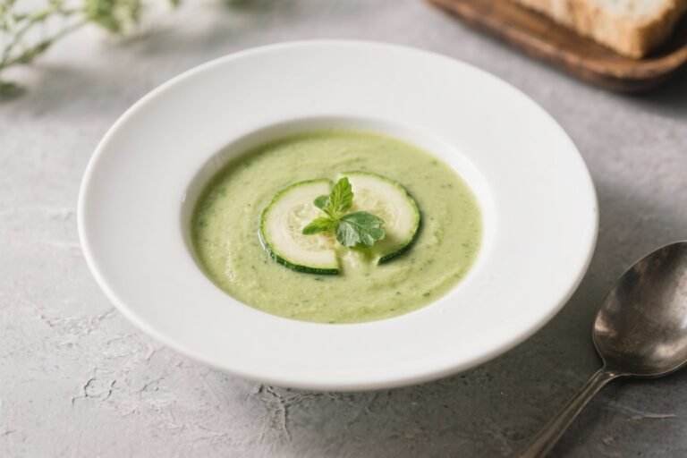 Simple Zucchini Soup – Light, Cozy, and Comforting