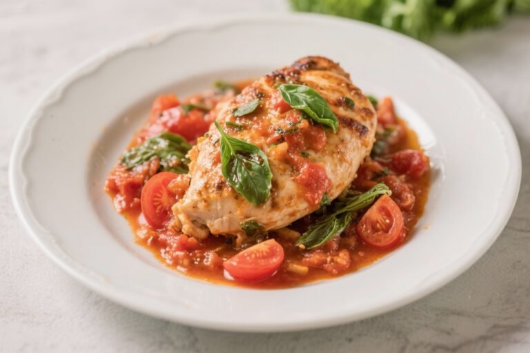 Tomato Basil Chicken – A Fresh, Flavorful Weeknight Favorite