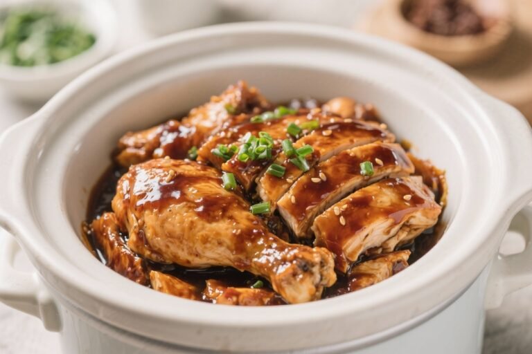 Teriyaki Crockpot Chicken – Easy, Saucy, and Weeknight-Friendly