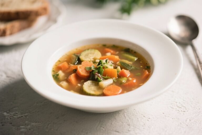 30-Minute Vegetable Soup – Fast, Cozy, and Full of Flavor