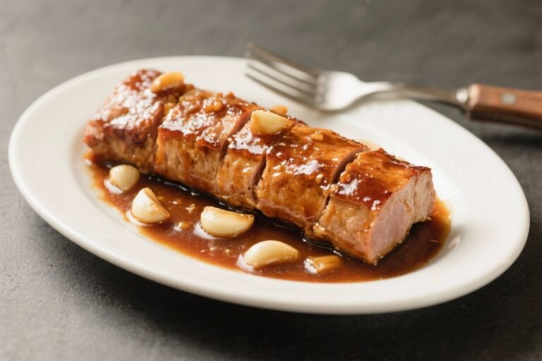 Dump-and-Go Honey Garlic Pork Tenderloin – Easy, Juicy, Weeknight-Friendly