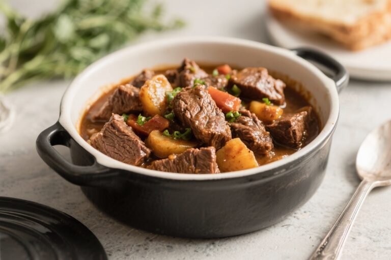 Dump-and-Go French Onion Beef – Cozy, Hands-Off Comfort Food