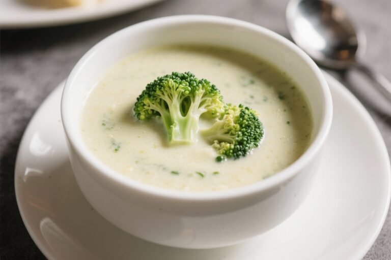 Creamy Broccoli Soup – Comforting, Simple, and Satisfying