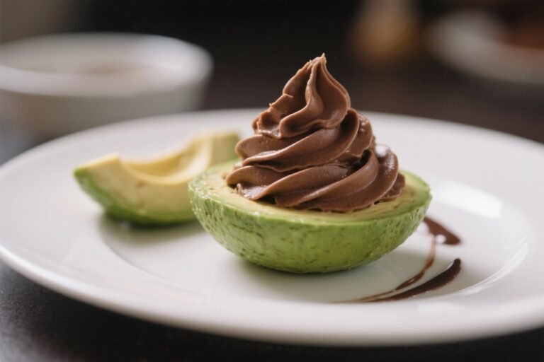 Avocado Chocolate Mousse – A Creamy, Rich Dessert Without the Guilt