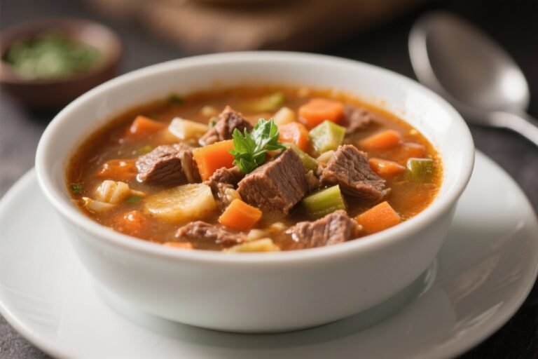 Vegetable Beef Soup – Hearty, Comforting, and Easy to Make