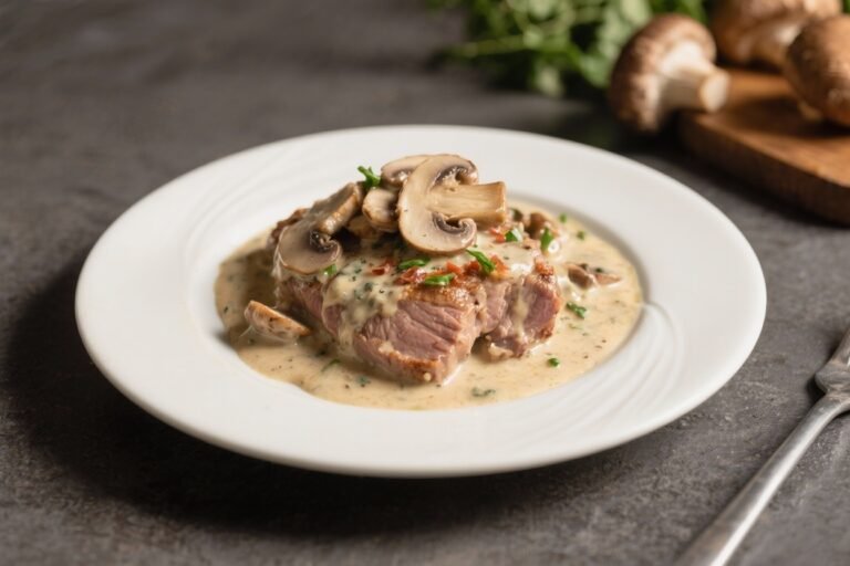 Low Carb Creamy Mushroom Pork – Comforting, Easy, and Weeknight-Friendly