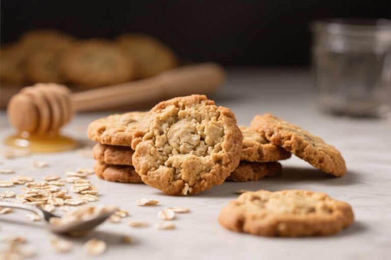 Honey Sweetened Oatmeal Cookies – Soft, Chewy, and Comforting