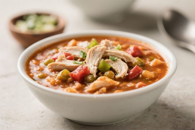 Dump and Go White Chicken Chili – Simple, Cozy, and Satisfying