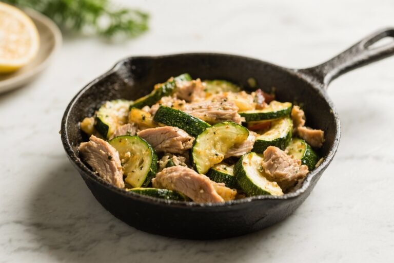 Turkey Zucchini Skillet – A Fresh, Flavorful One-Pan Dinner