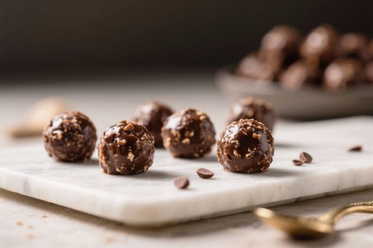 Chocolate Protein Energy Bites – Easy, No-Bake Snack for Busy Days