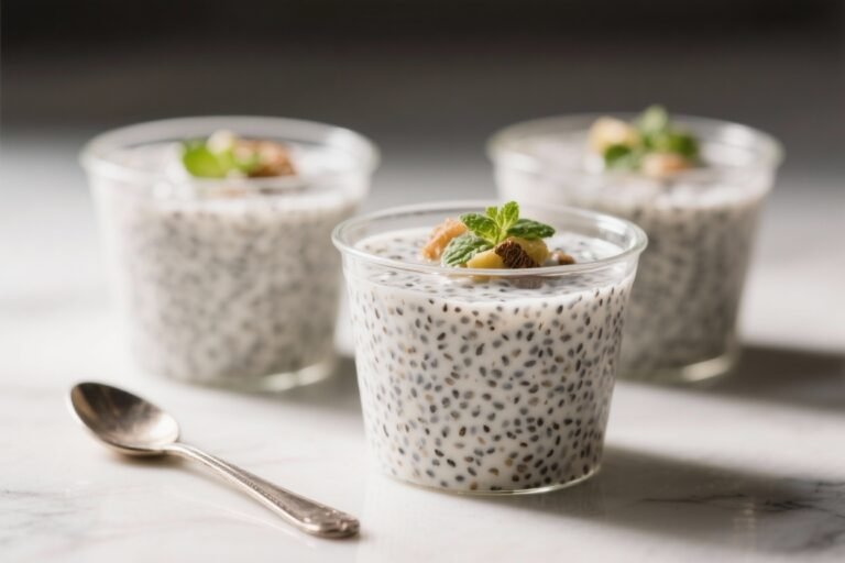 Coconut Chia Pudding Cups – A Creamy, Make-Ahead Treat