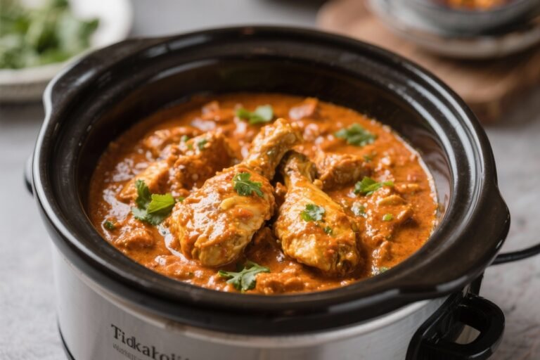 Crockpot Chicken Tikka Masala – Comforting, Hands-Off Flavor