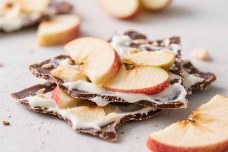 Healthy Apple Yogurt Bark – A Crisp, Creamy Snack You Can Freeze