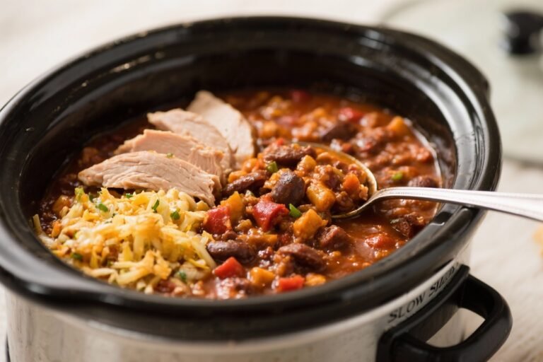 Slow Cooker Turkey Chili – Cozy, Hearty, and Weeknight-Friendly