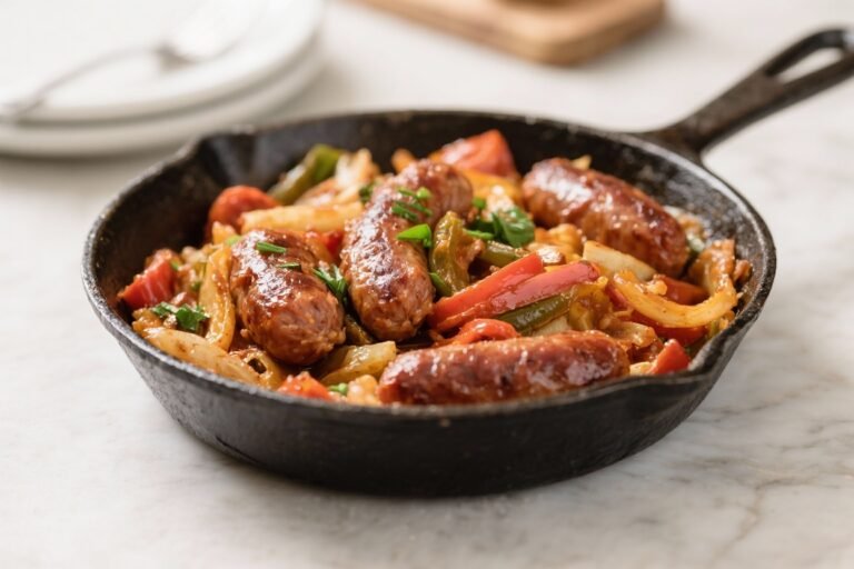 Low Carb Italian Sausage Skillet – Simple, Flavorful, and Fast