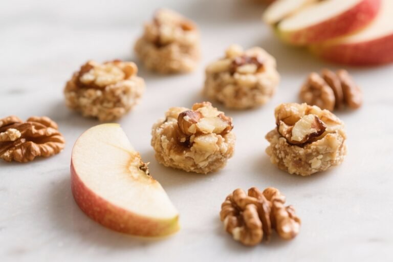 Apple Walnut Snack Bites (No Added Sugar) – Simple, Satisfying, and Naturally Sweet