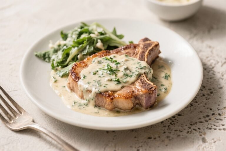 Low Carb Creamy Ranch Pork Chops – Comforting, Fast, and Flavor-Packed