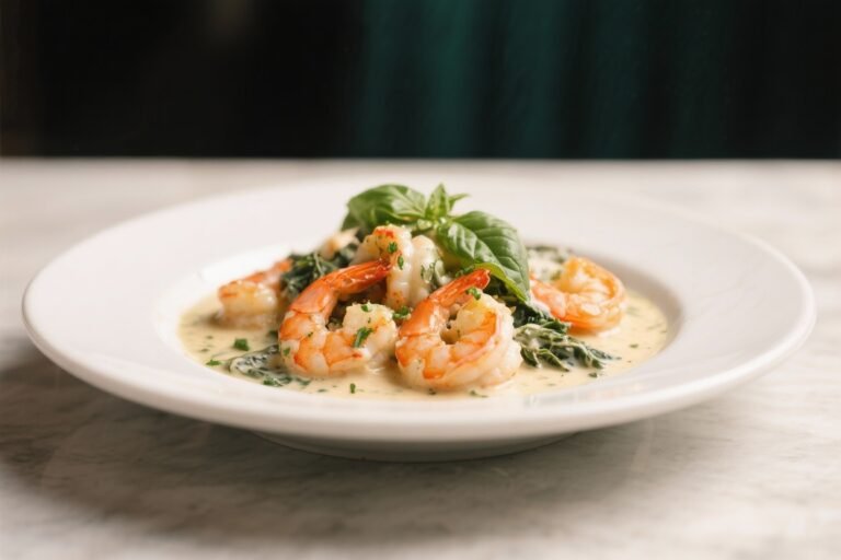 Low Carb Creamy Tuscan Shrimp – Rich, Comforting, and Weeknight Easy