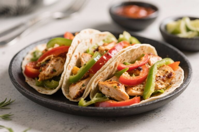 Slow Cooker Chicken Fajitas – Easy, Flavorful, and Hands-Off