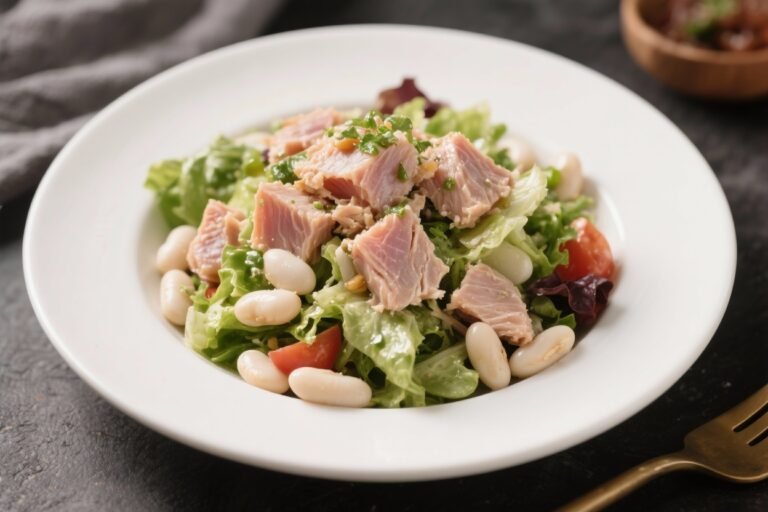 Tuna & White Bean Salad – Simple, Satisfying, and Ready in Minutes