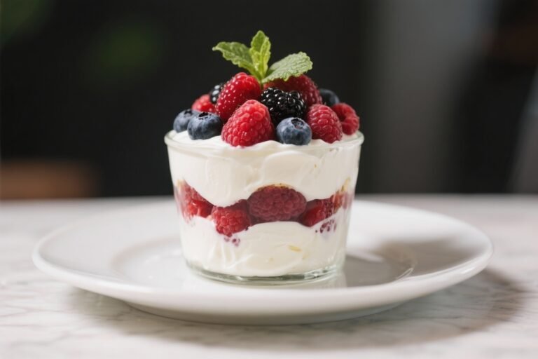 Greek Yogurt Berry Parfait – A Simple, Fresh, and Satisfying Breakfast