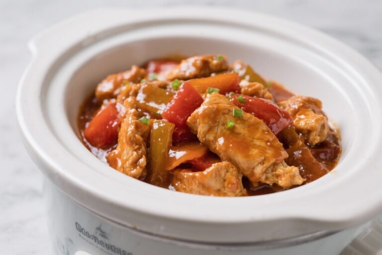 Crockpot Sweet and Sour Chicken – A Comforting, Takeout-Style Favorite